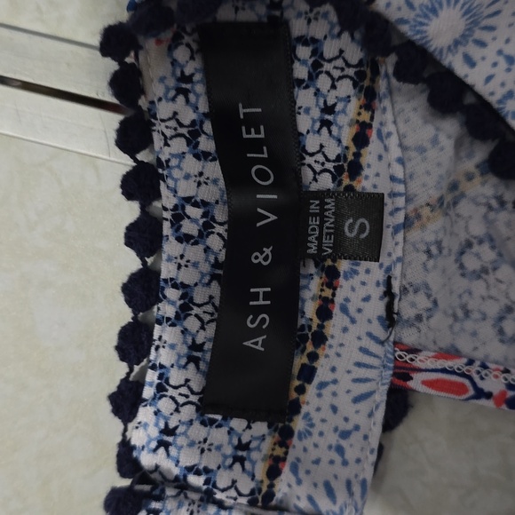 Ash & Violet Multicolor‎  Multi Pattern Dress Size Small - Picture 6 of 11